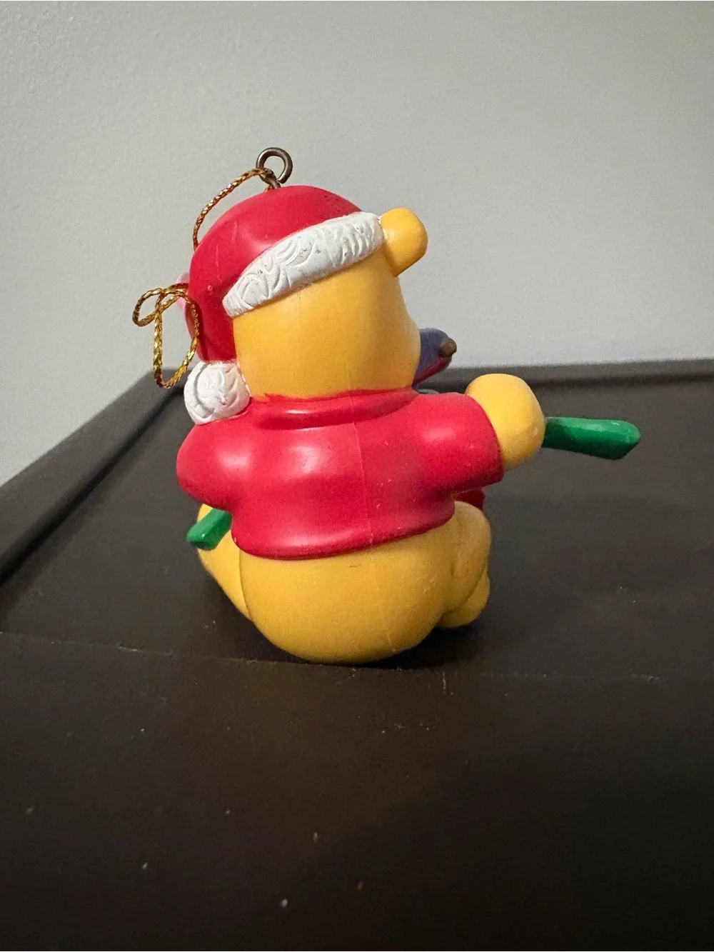 Disney Winnie the Pooh & Piglet Holiday Ornament Vintage Yellow/Pink